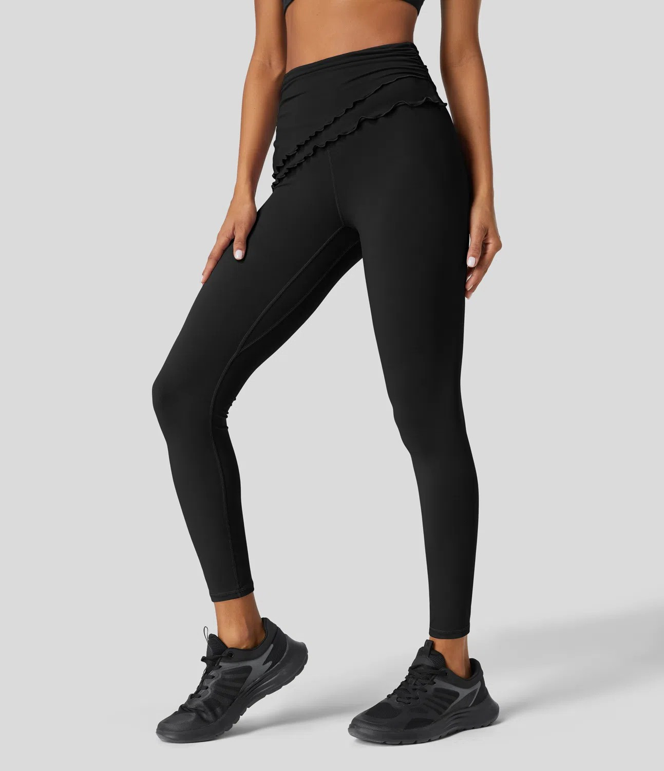 Plush ankle yoga leggings