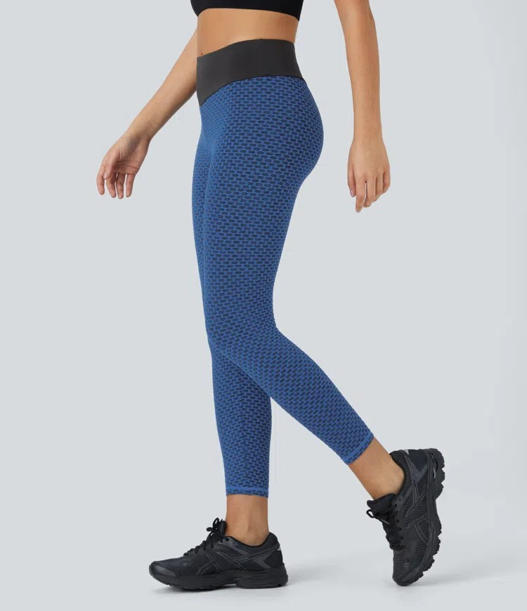 Highwaisted honeycomb leggings