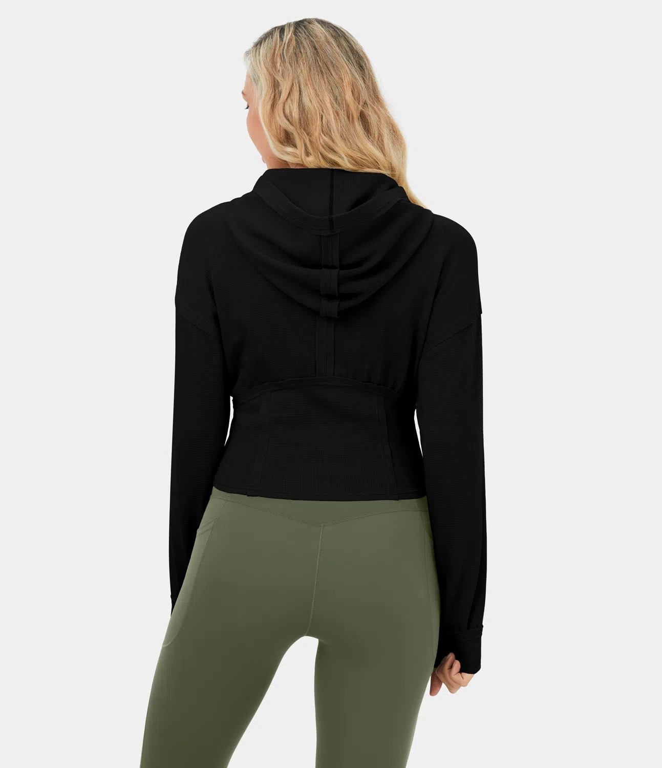 Zip Corset Hoodie sweatshirt