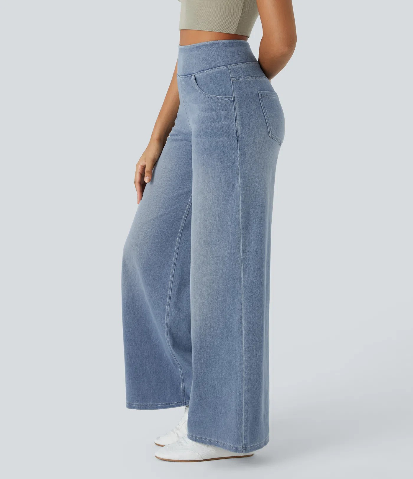 High waist wide-leg Jeans