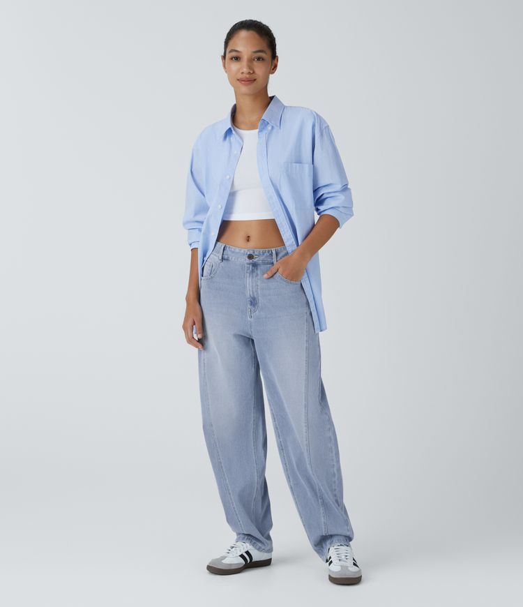 Baggy Mom Jeans