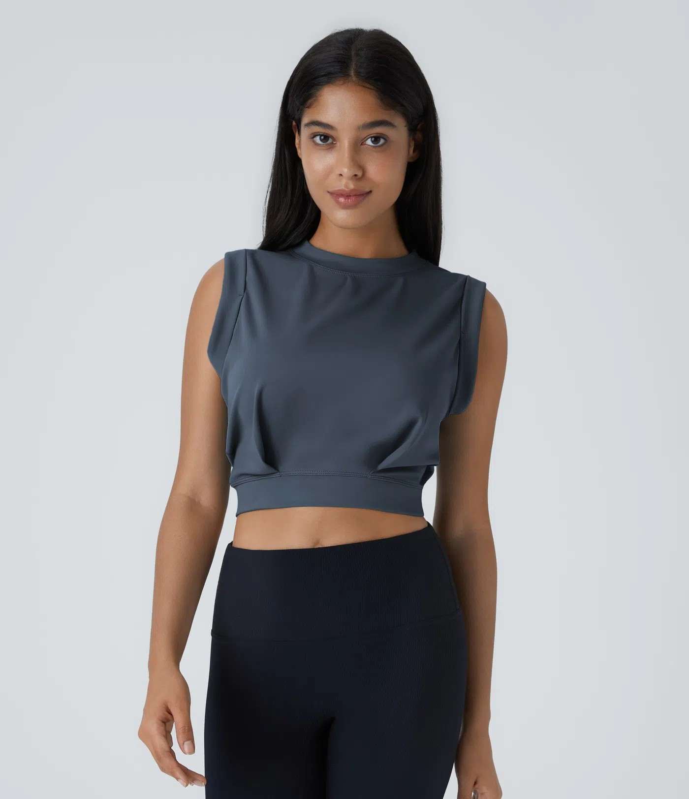 Sleeveless Crop Yoga Tank