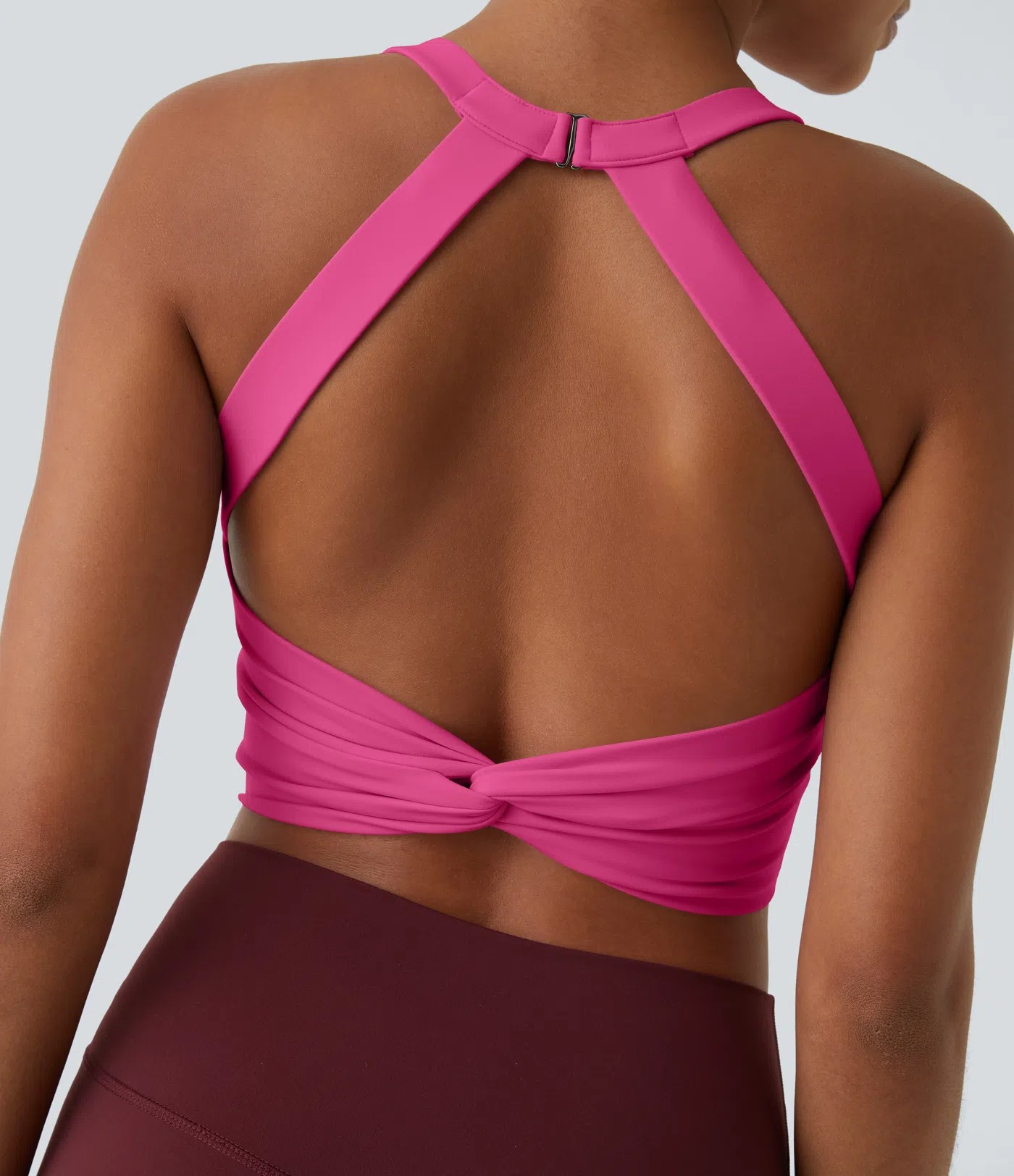 Softlyzero Plush Twist Crop Tank