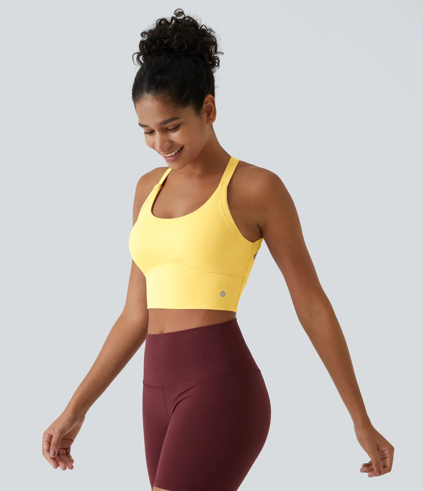 Softlyzero Plush Twist Crop Tank