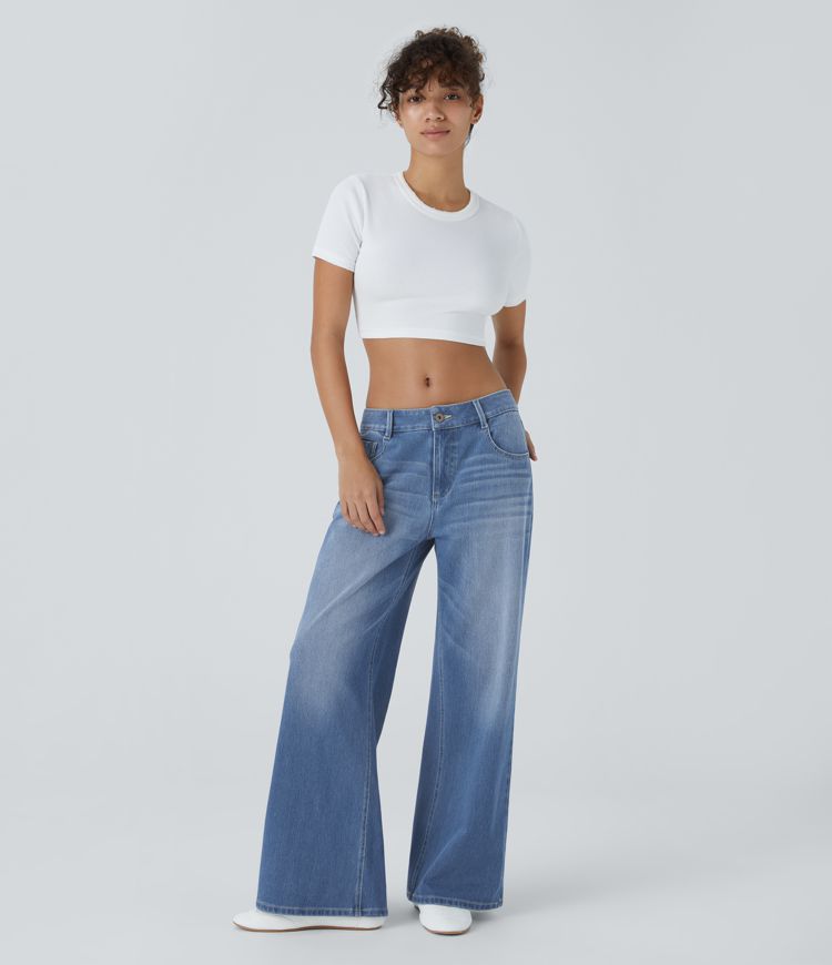 Vibe Faded Baggy Jeans