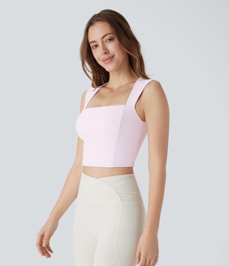Airy Square Neck Pickleball Tank