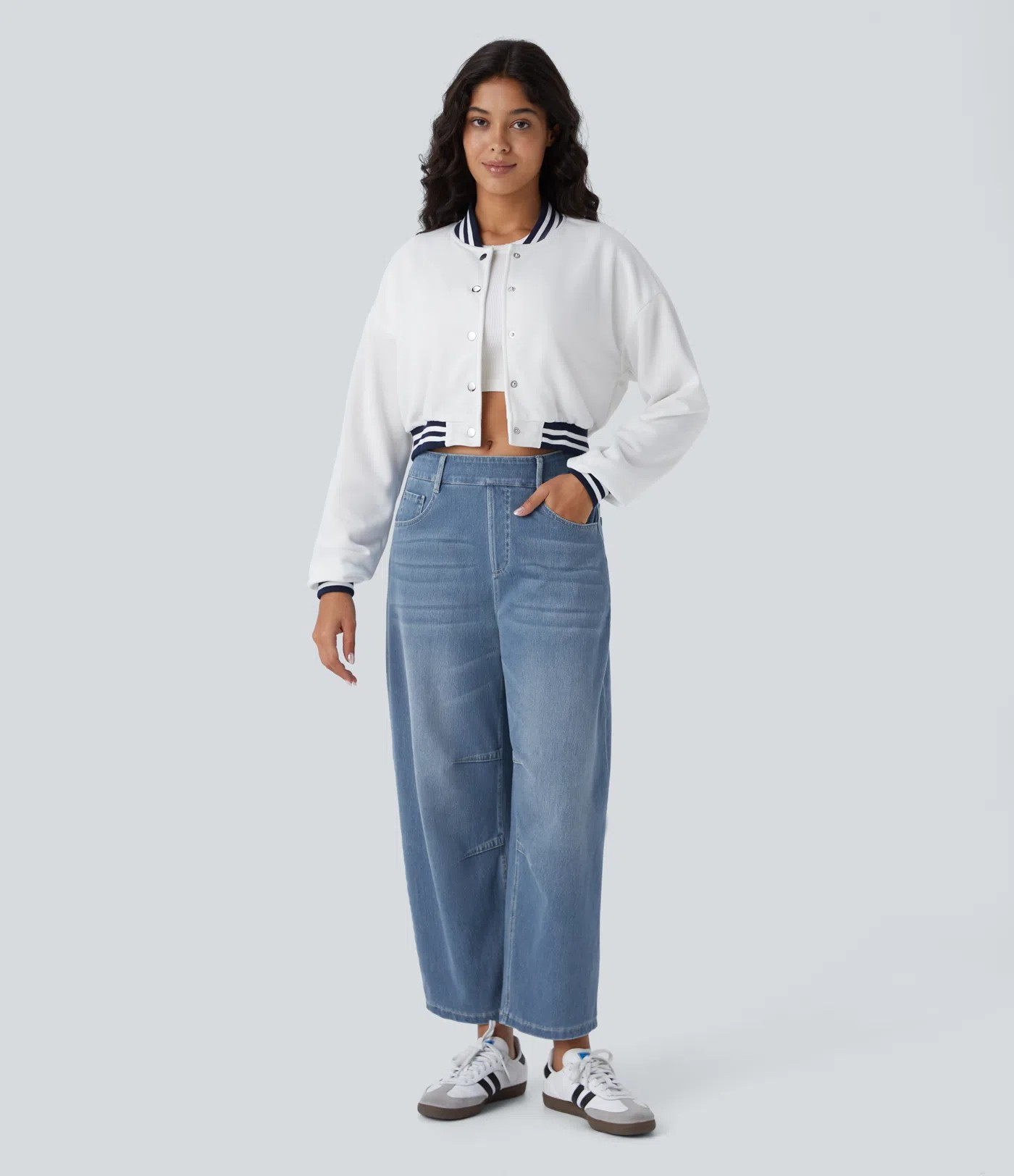Stretchy Knit Jeans