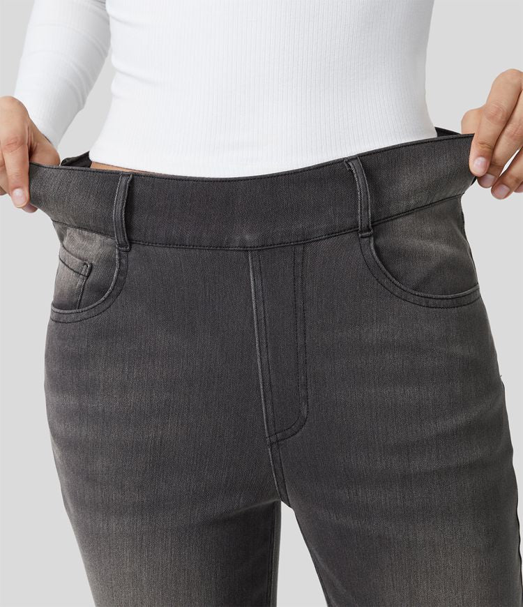 Faded Tapered Jeans