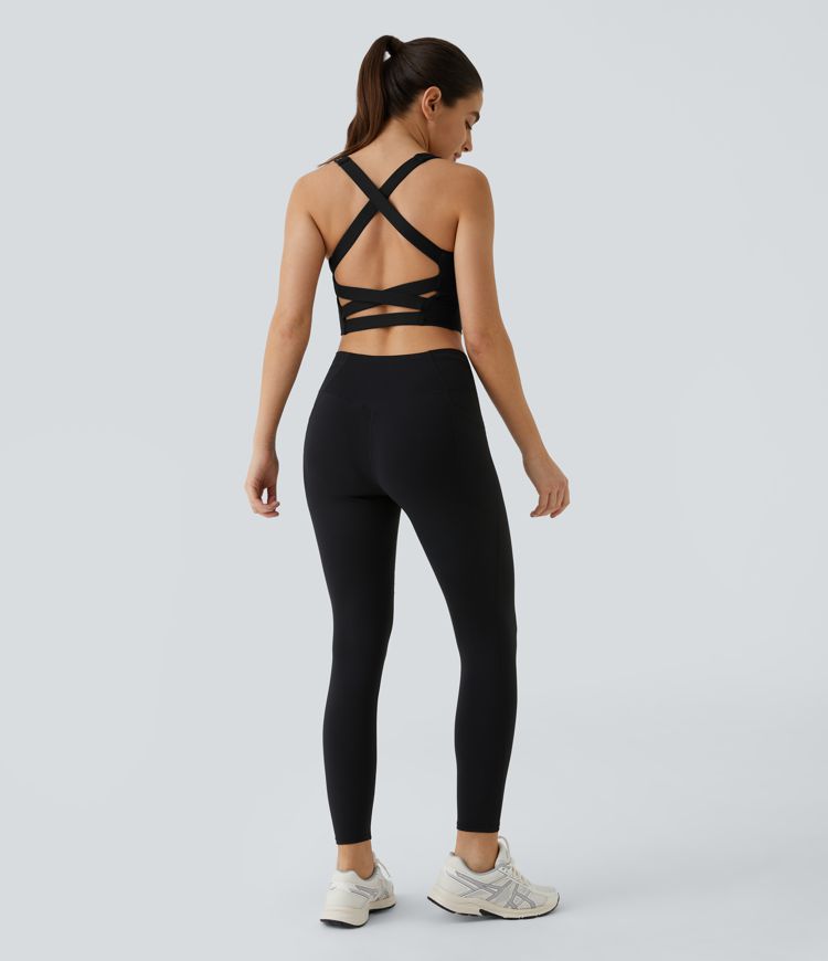 Backless Lace-Up Tank