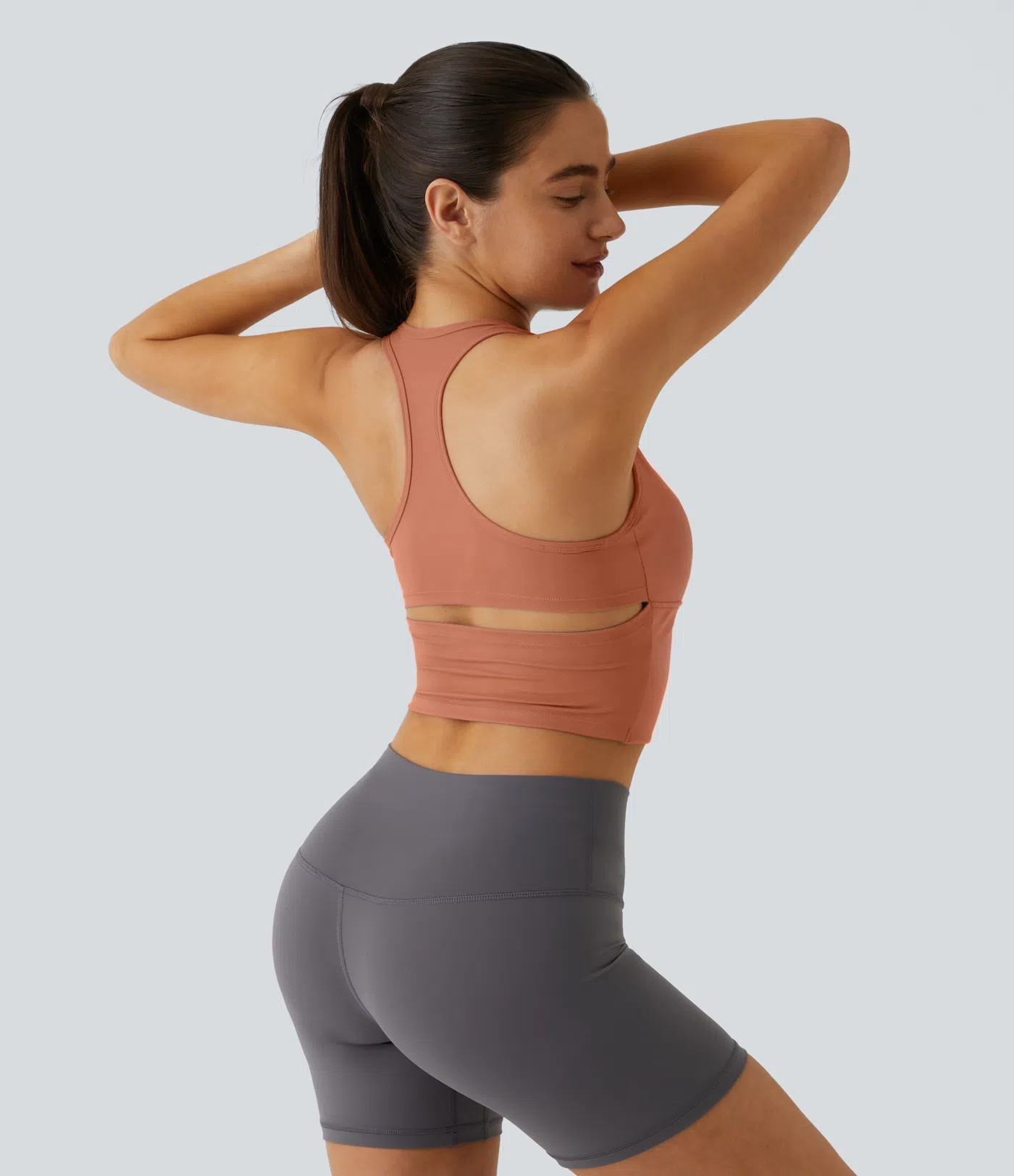 Backless Cutout Yoga Tank