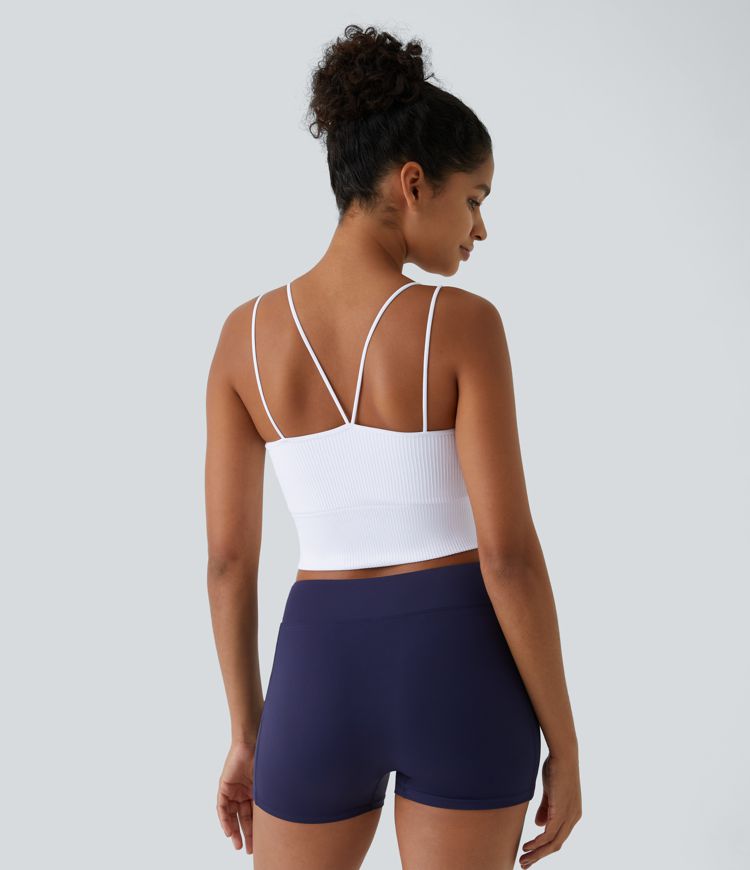 Seamless V-Back Yoga Tank