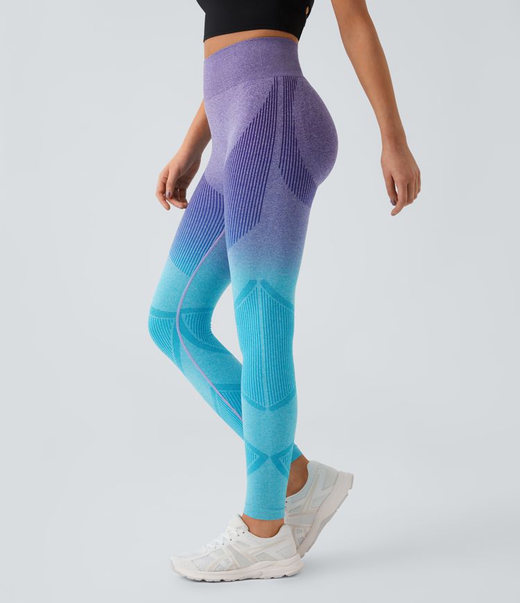 Gradient Flow Running Leggings