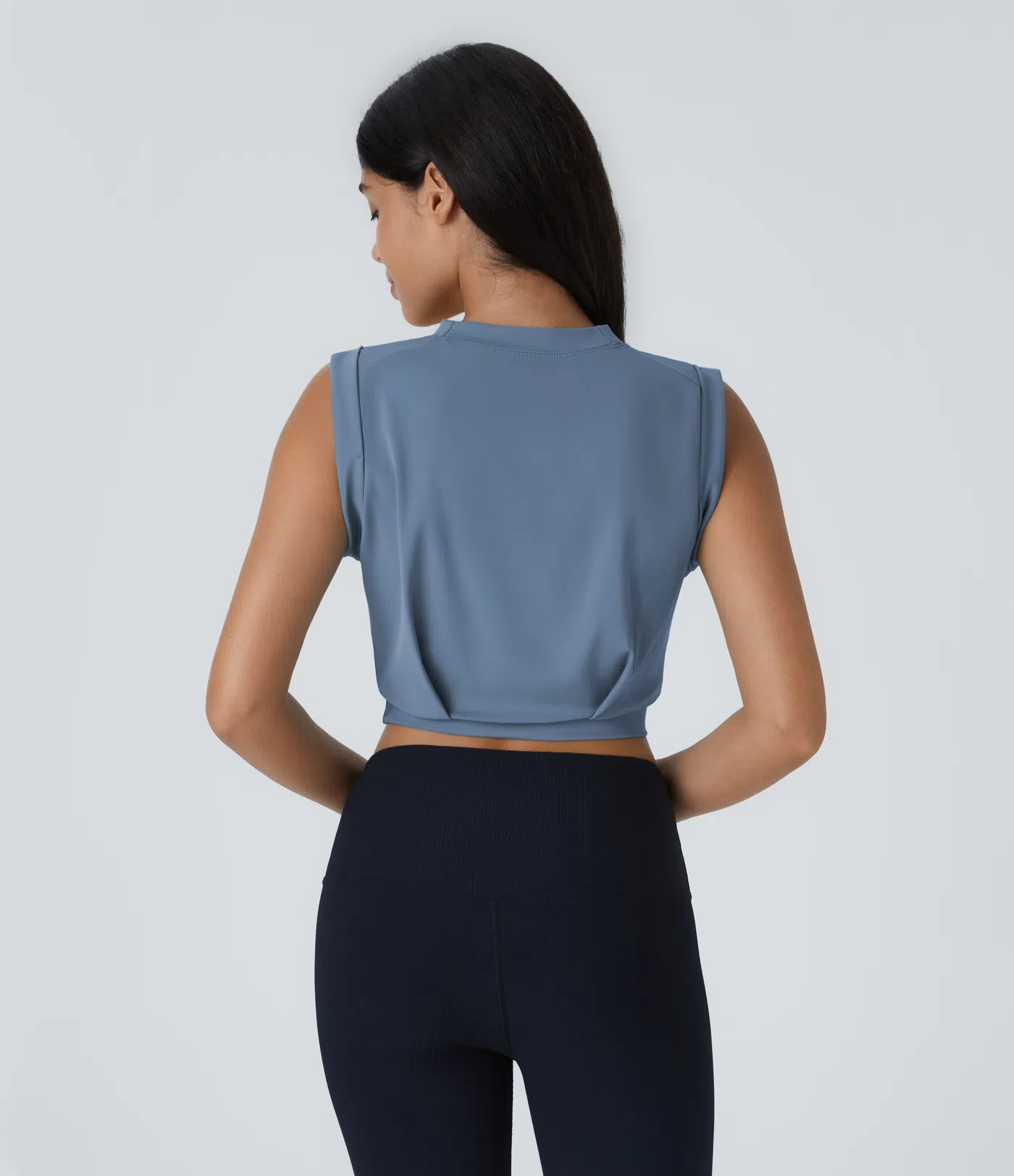 Sleeveless Crop Yoga Tank
