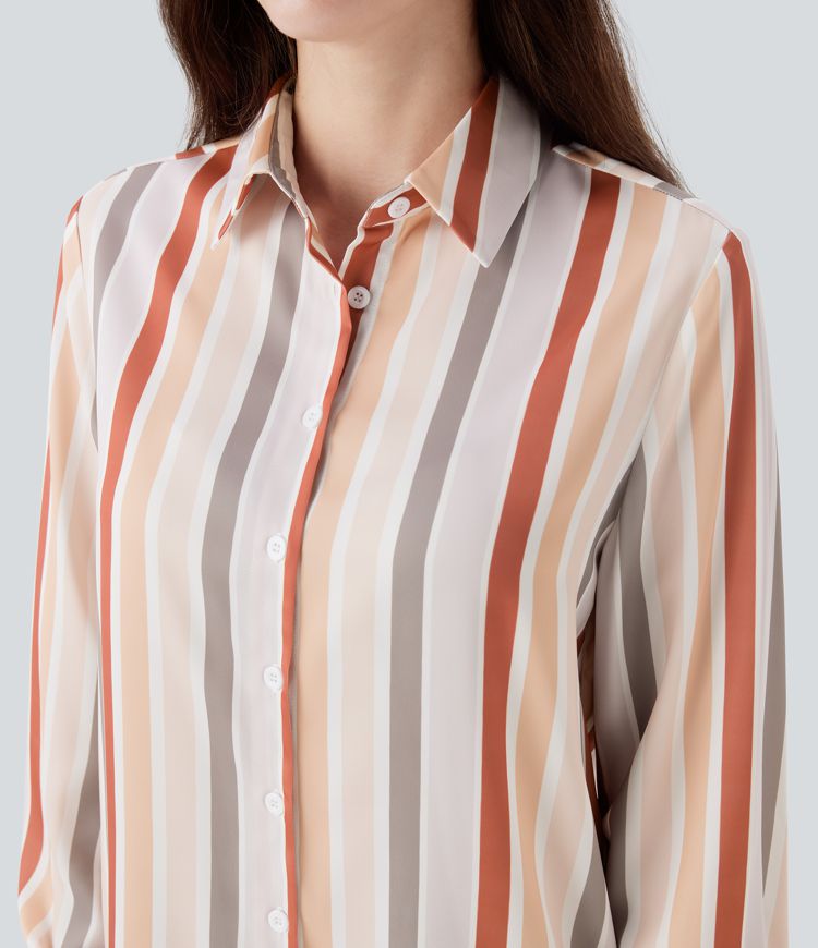 StripePlacket Shirt