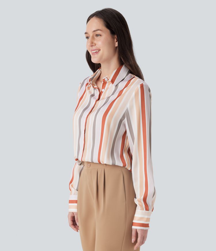 StripePlacket Shirt