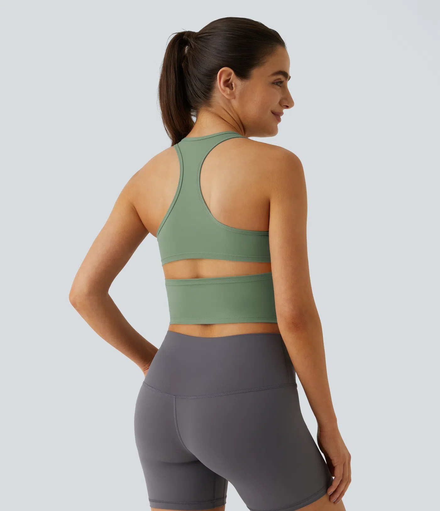 Backless Cutout Yoga Tank