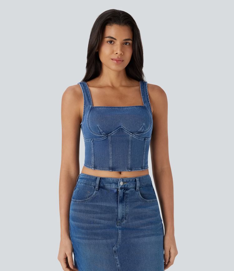 Backless Corset Tank
