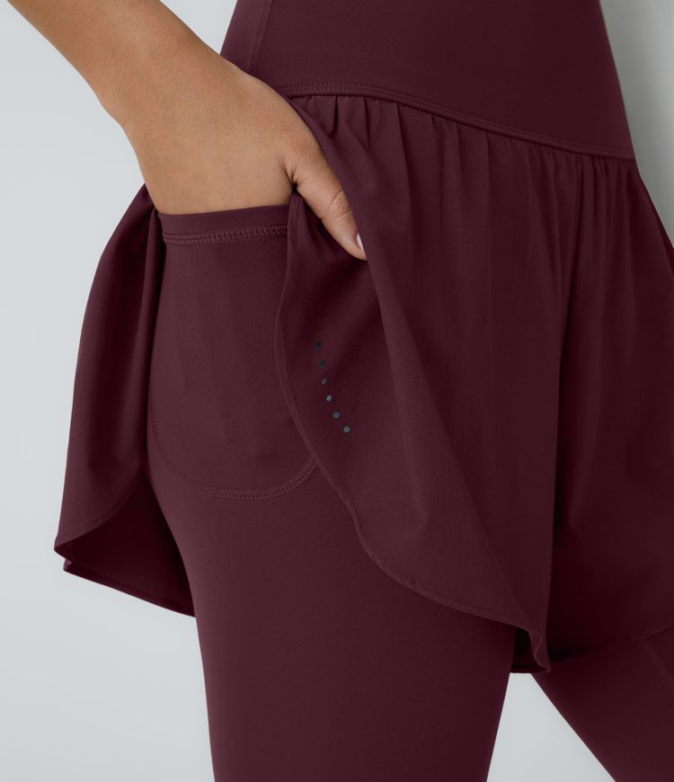 Breezefly 2-in-1 Training Leggings