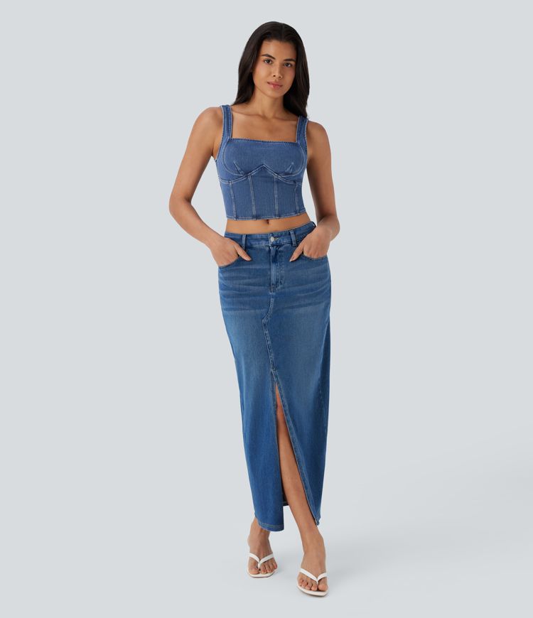 Backless Corset Tank