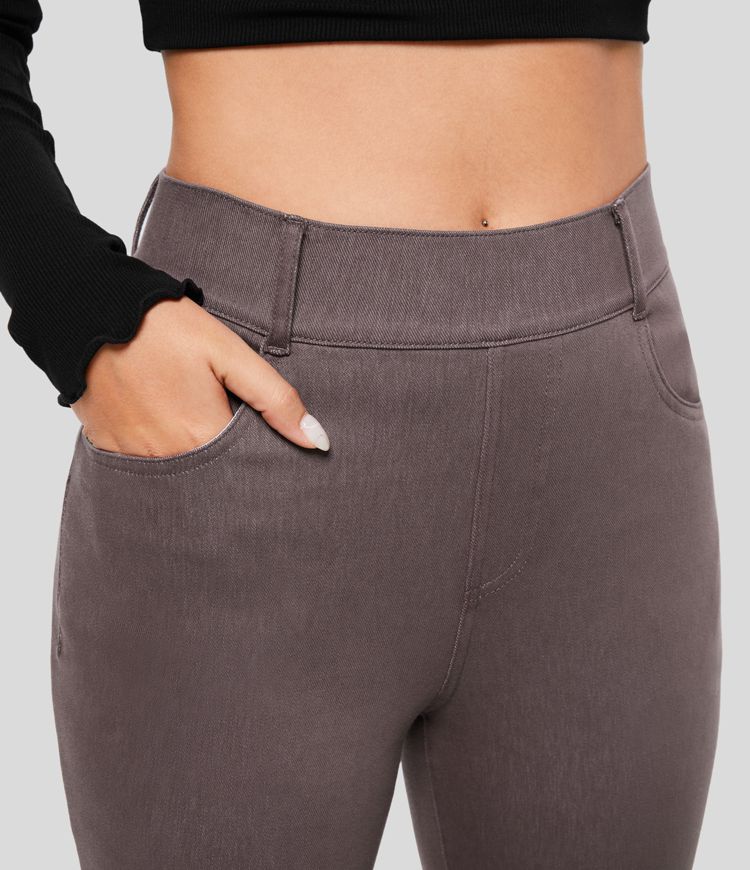 Flare Knit Jeans
