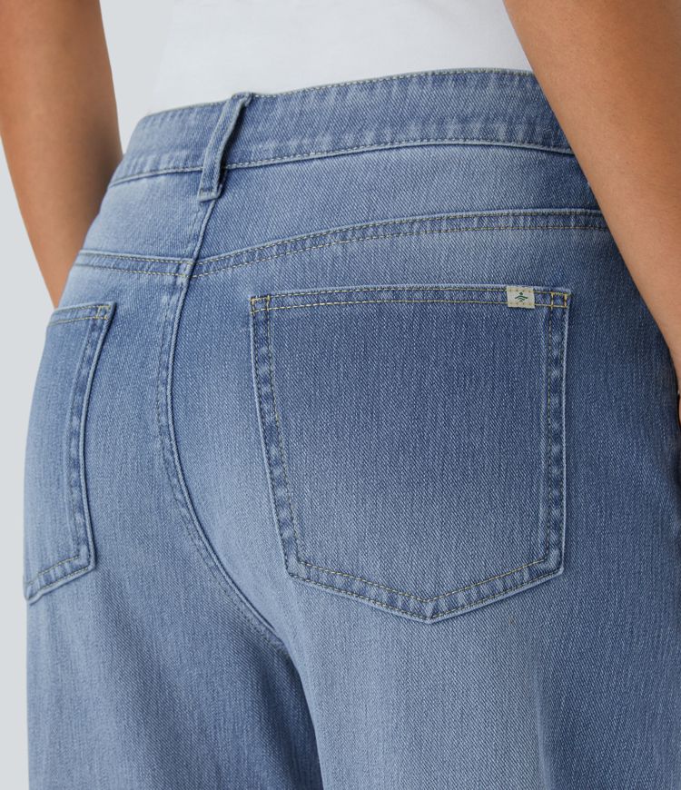Faded Mom Jeans