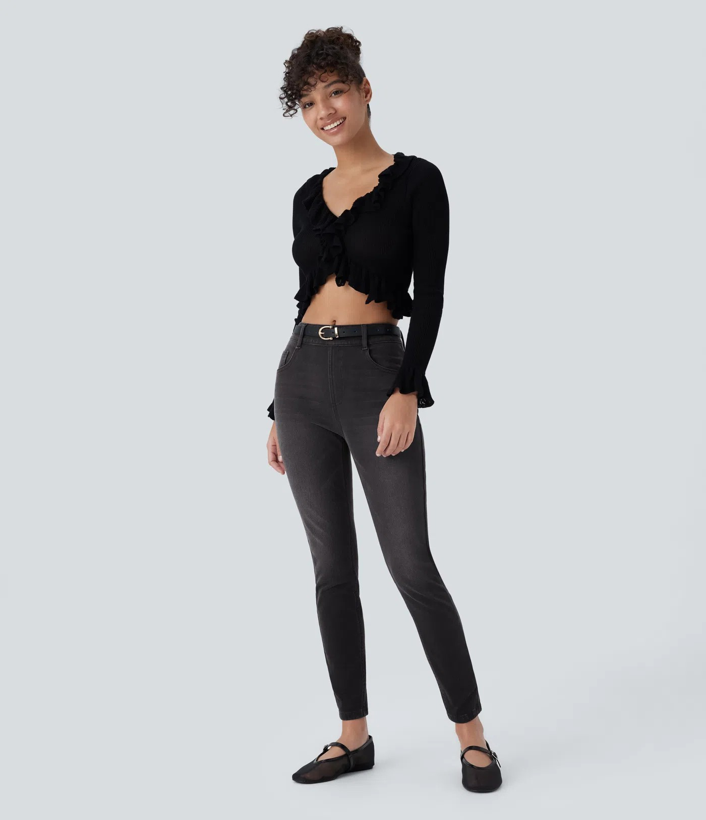 Flex Pull-On Skinny Jeans