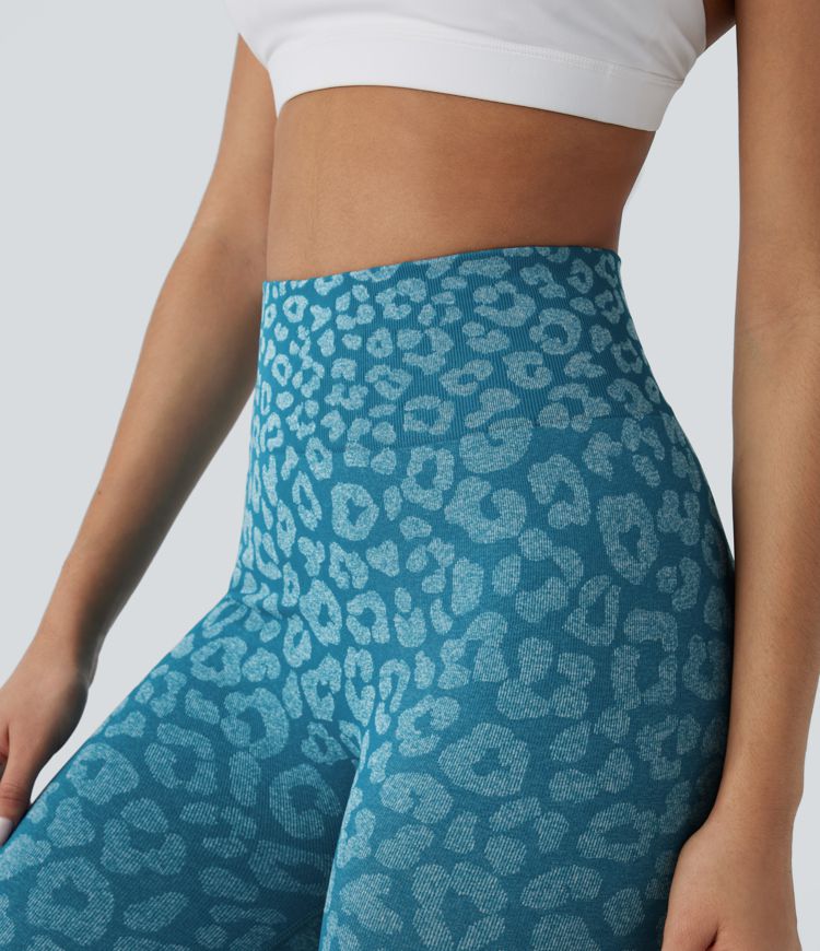 Leopard Flow 7/8 Yoga Leggings