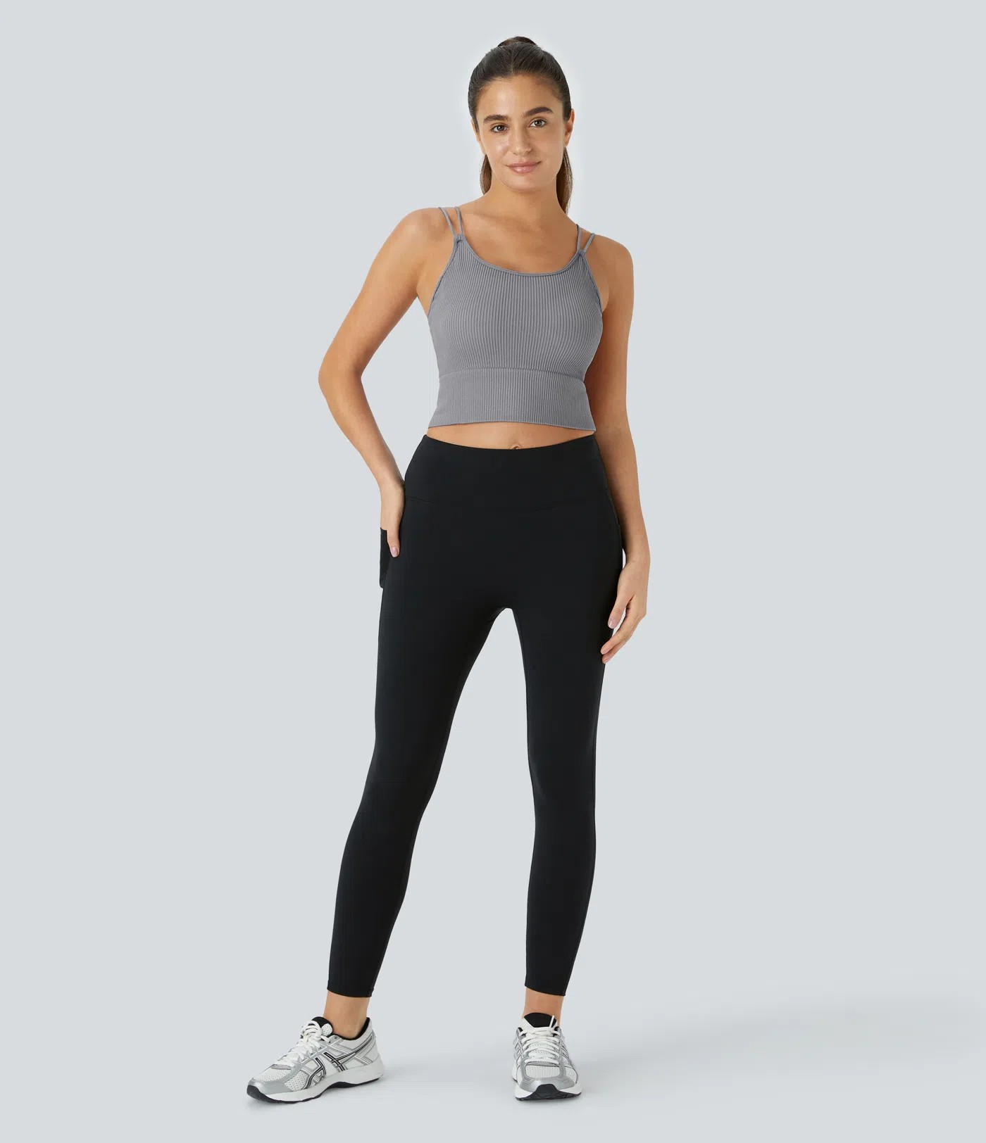Seamless V-Back Yoga Tank