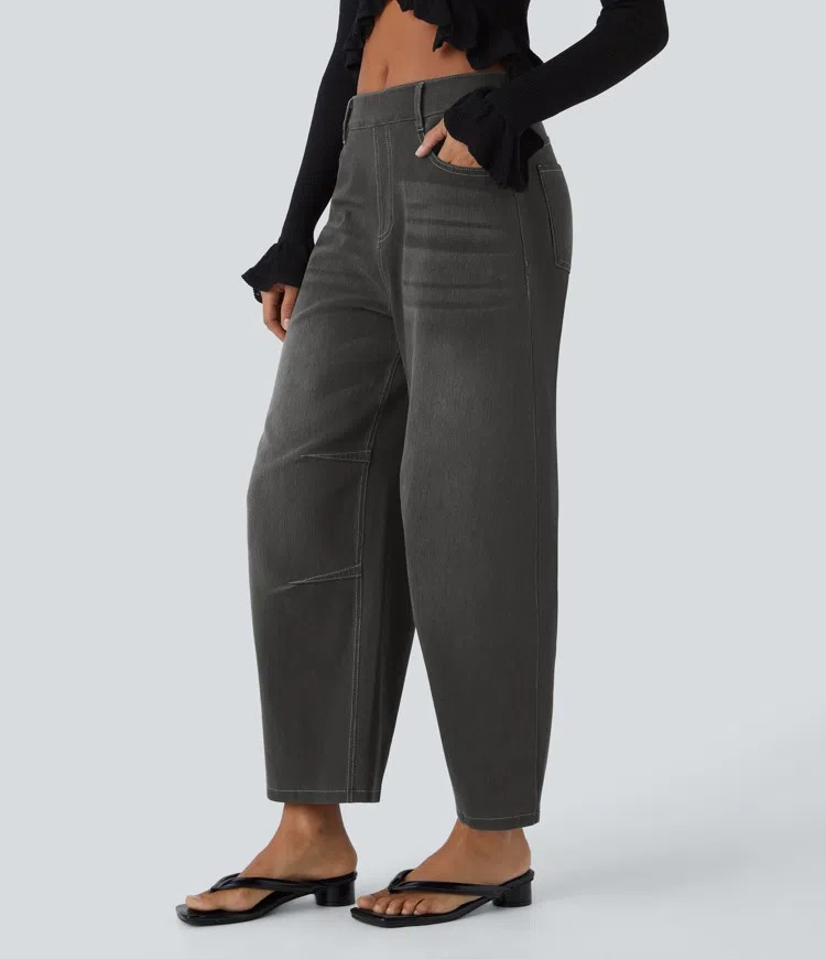 Stretchy Knit Jeans