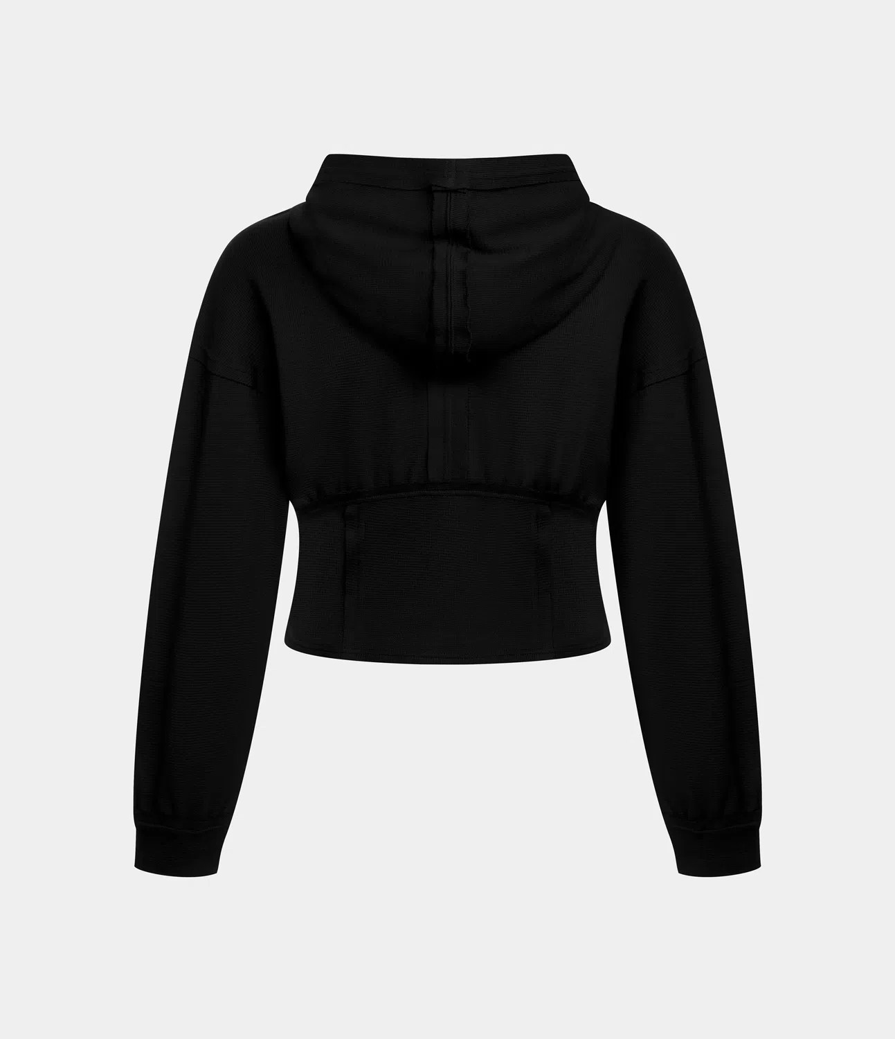 Zip Corset Hoodie sweatshirt