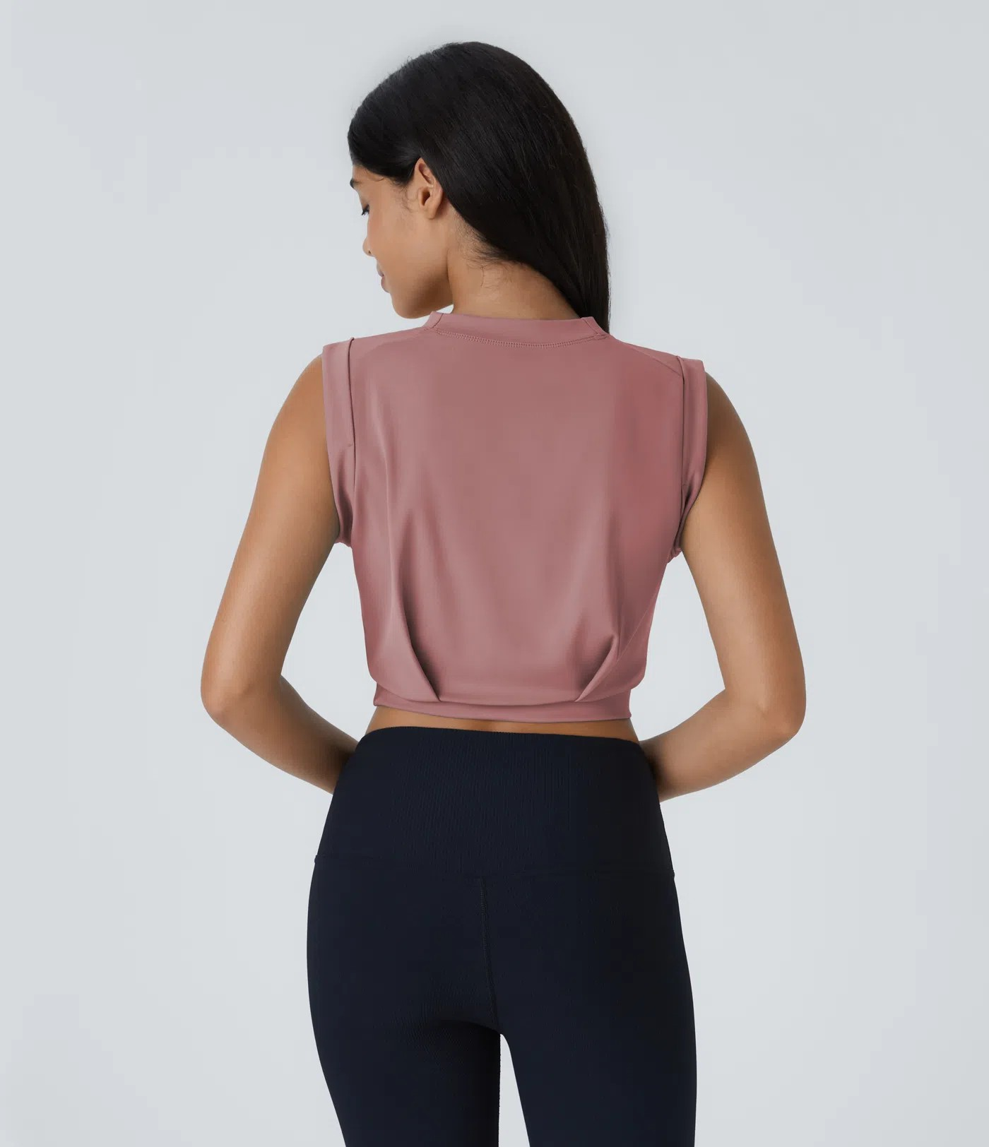 Sleeveless Crop Yoga Tank