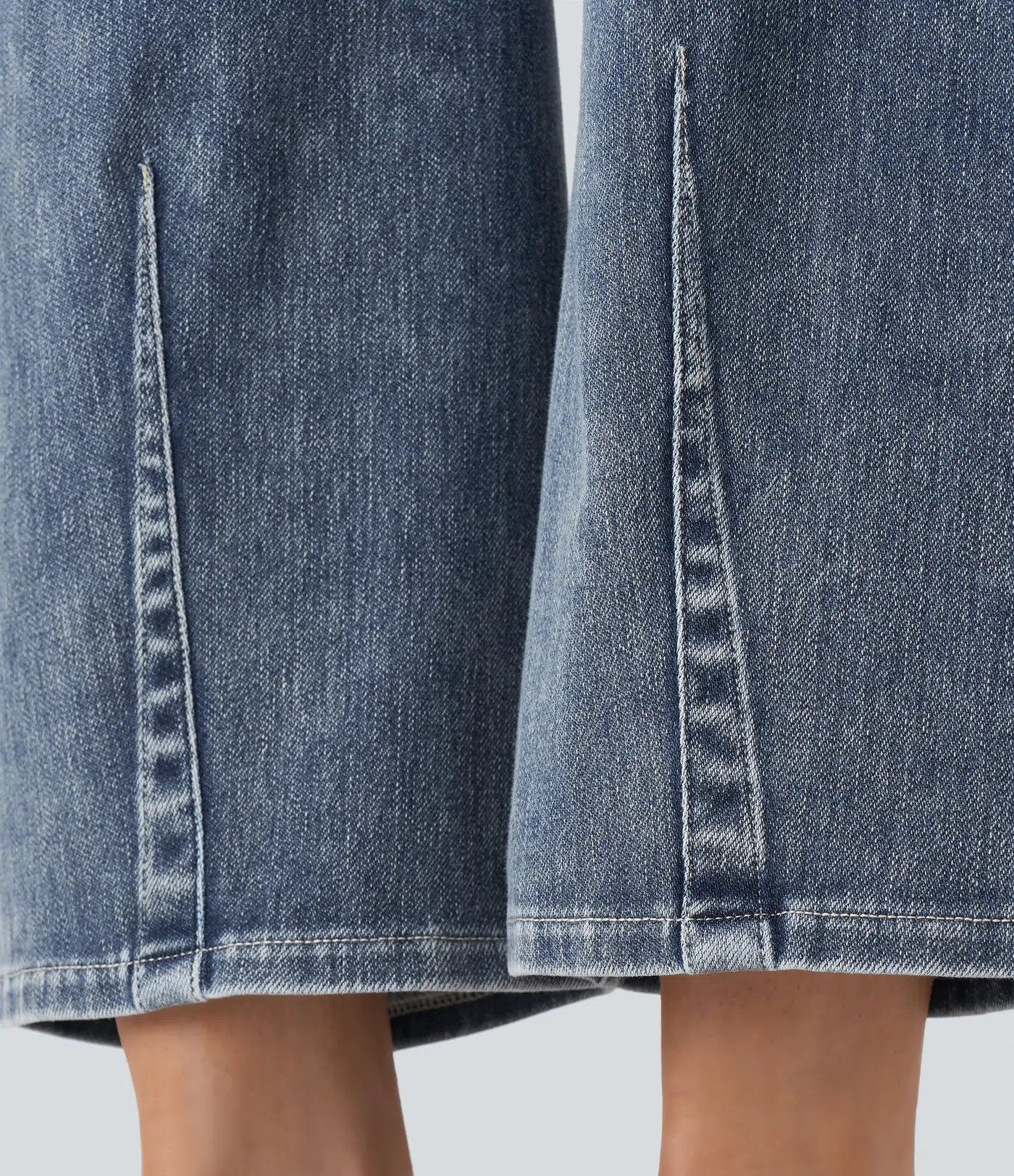 Barrel Leg Stretch Jeans