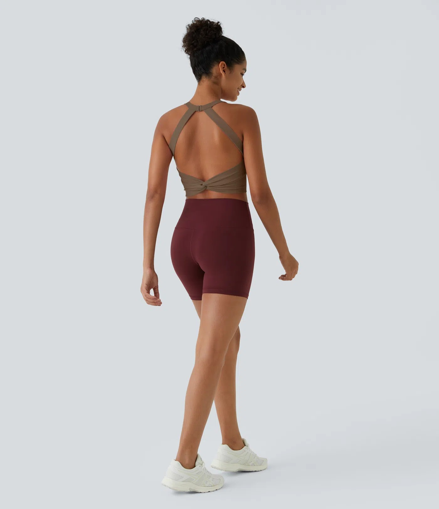 Softlyzero Plush Twist Crop Tank