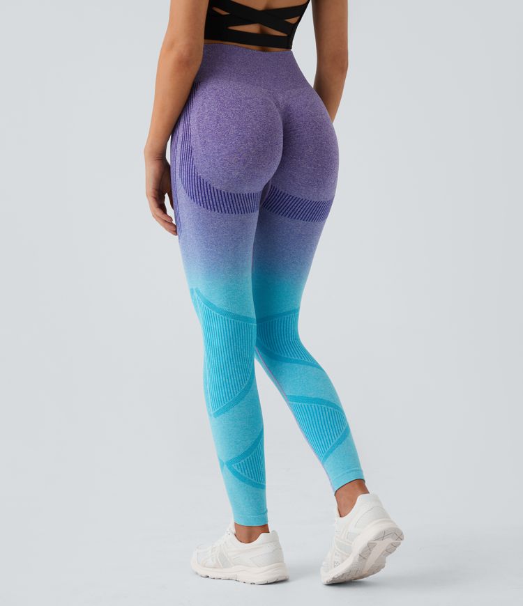 Gradient Flow Running Leggings