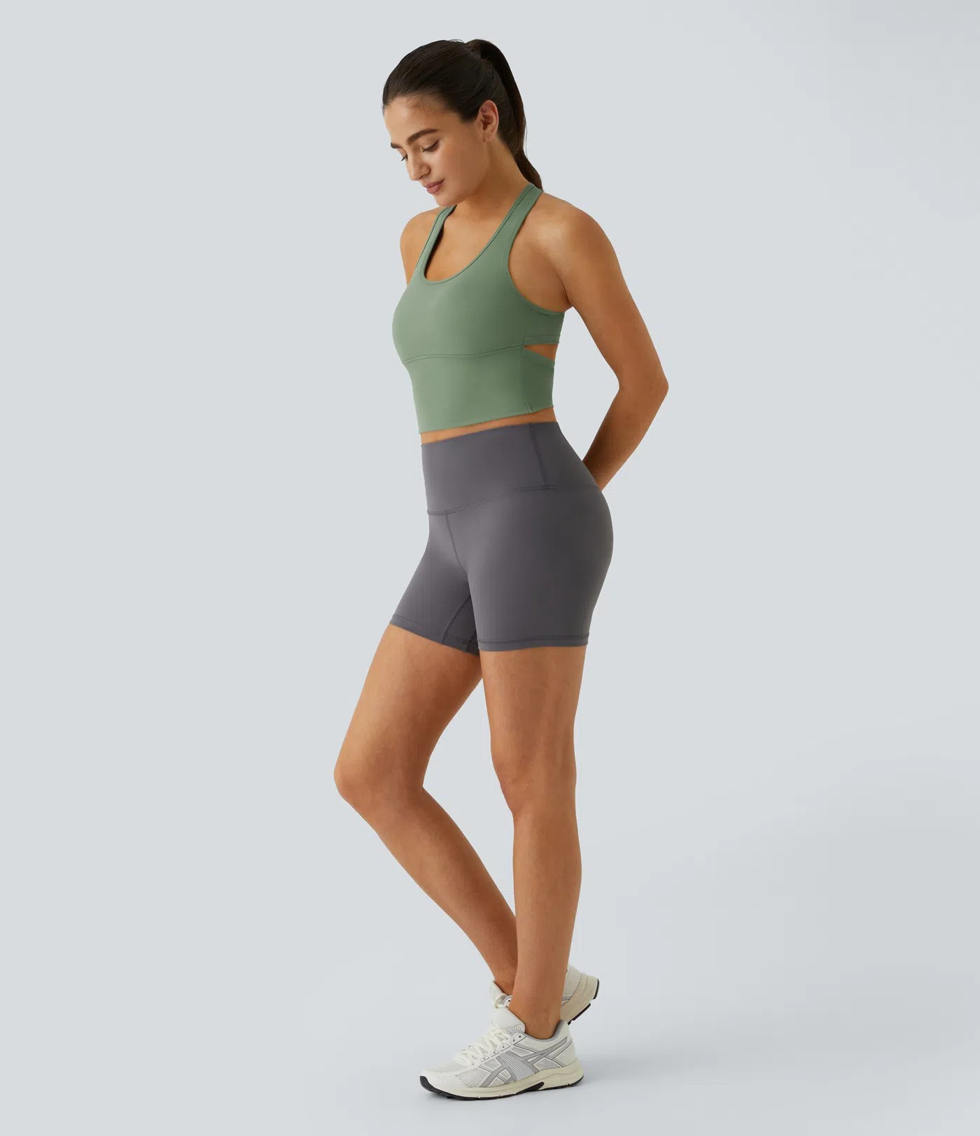 Backless Cutout Yoga Tank