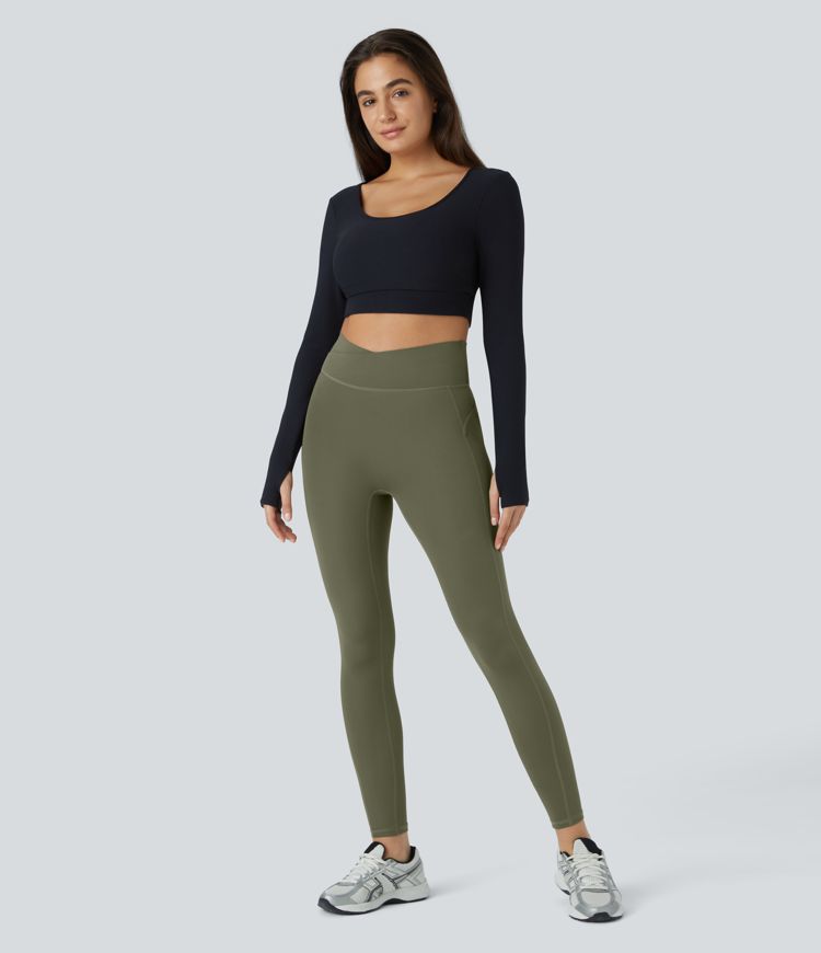 High waisted leggings