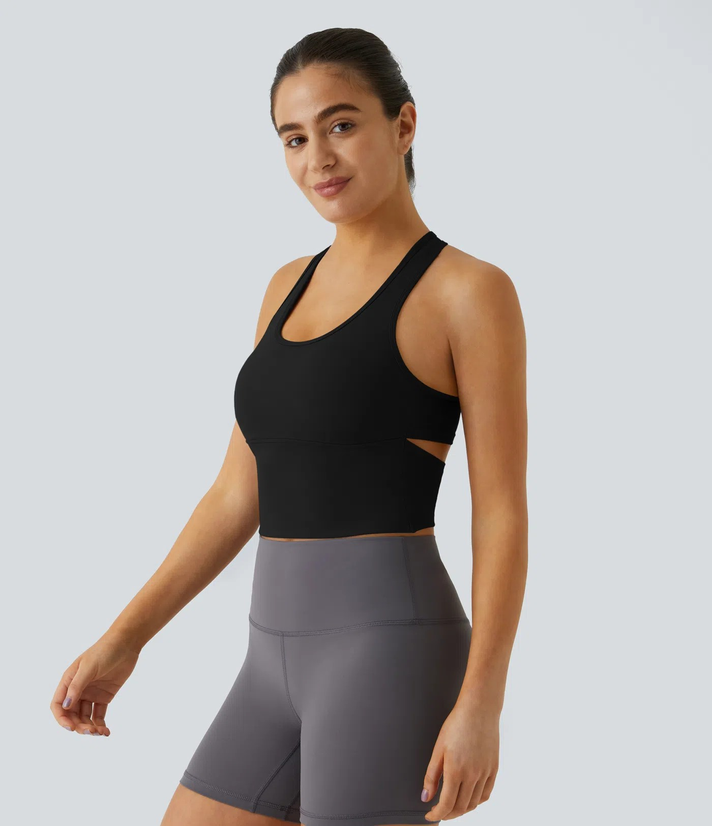 Backless Cutout Yoga Tank