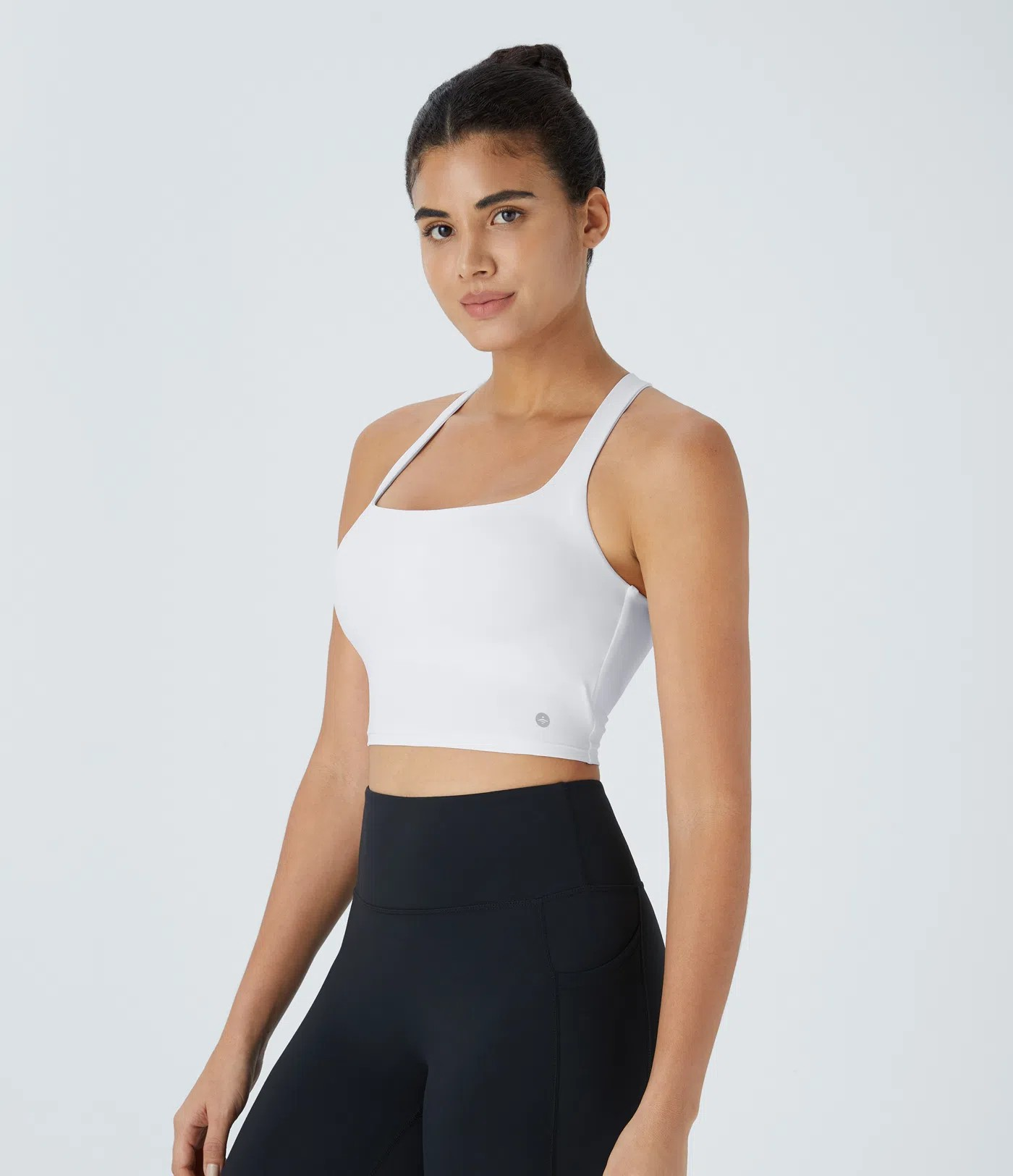 Backless Lace-Up Tank