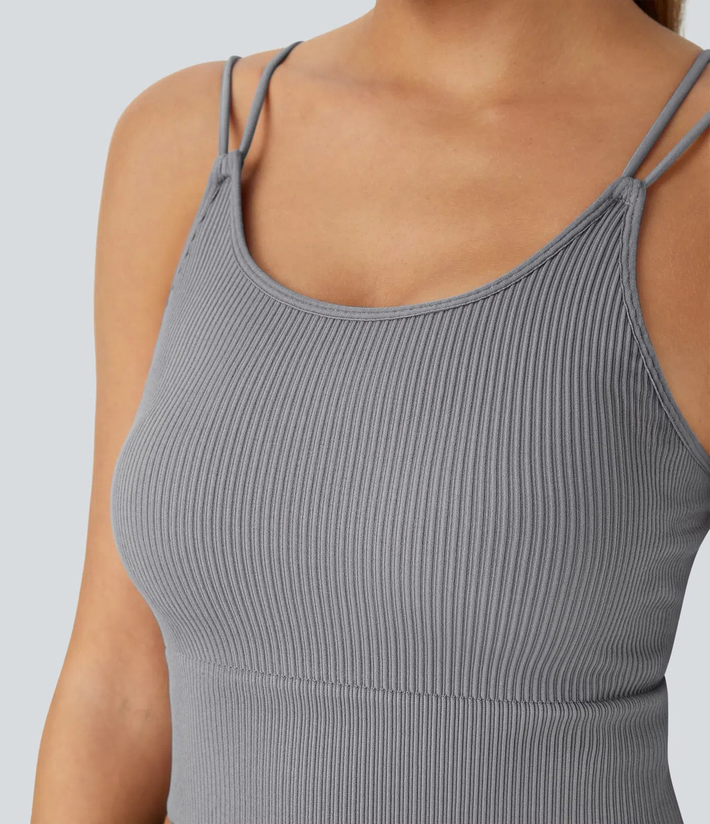 Seamless V-Back Yoga Tank