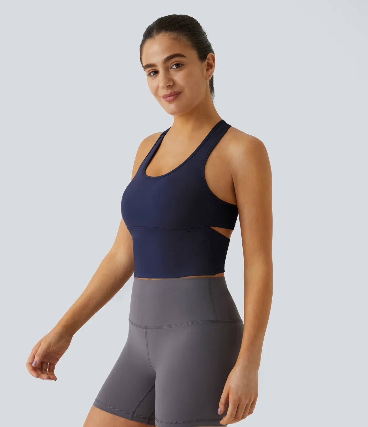 Backless Cutout Yoga Tank