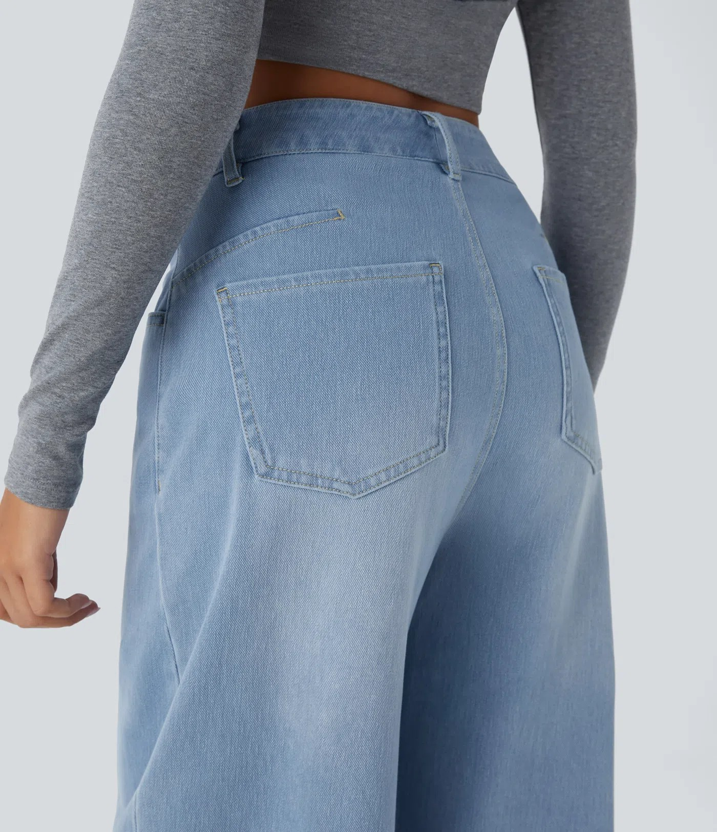 Stretchy Knit Jeans