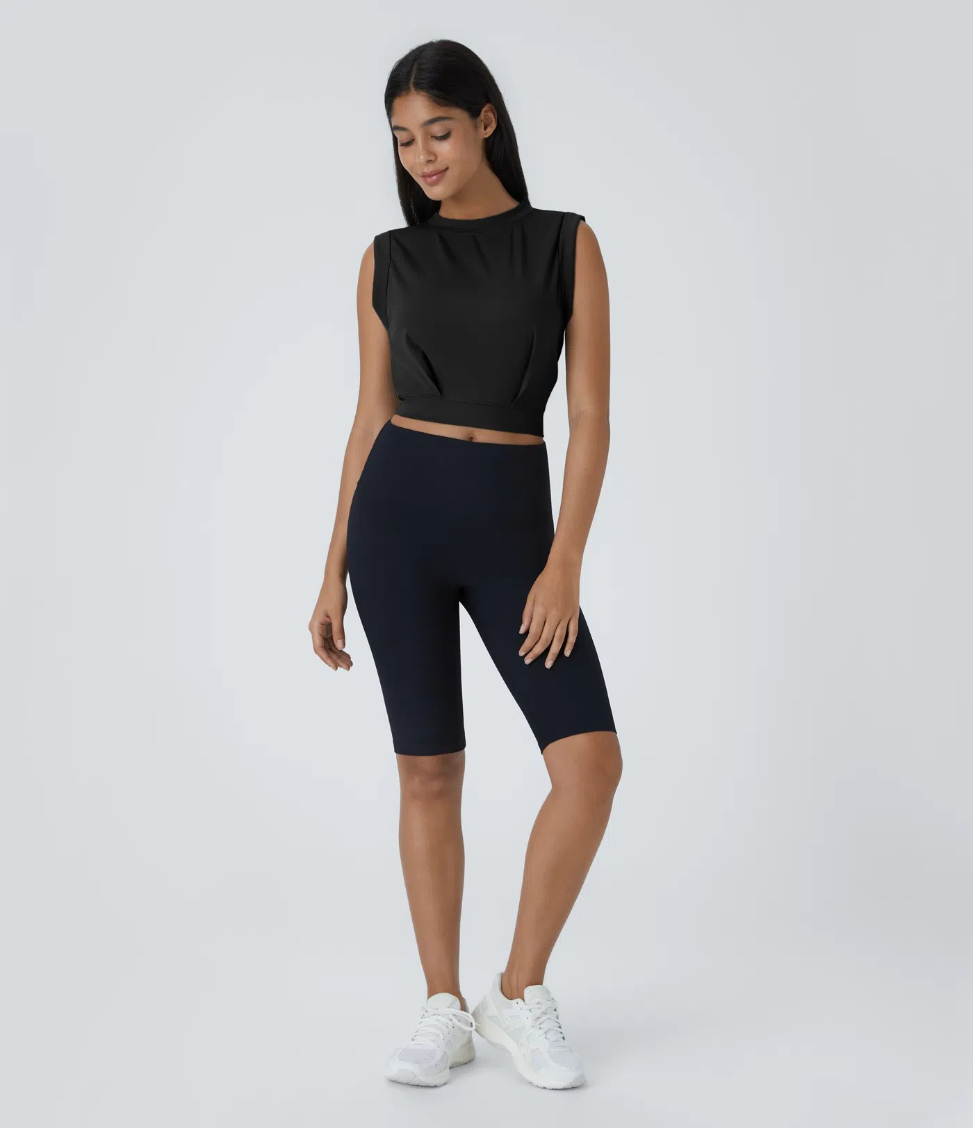 Sleeveless Crop Yoga Tank