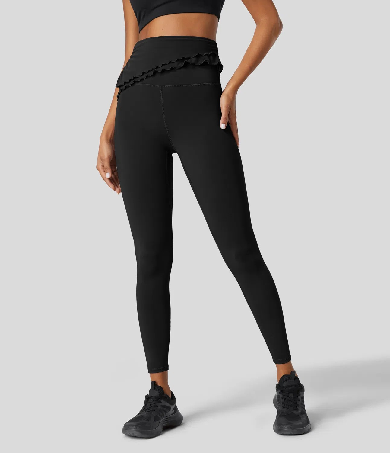 Plush ankle yoga leggings