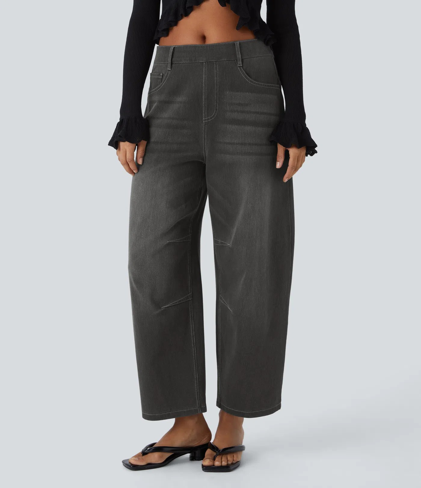 Stretchy Knit Jeans