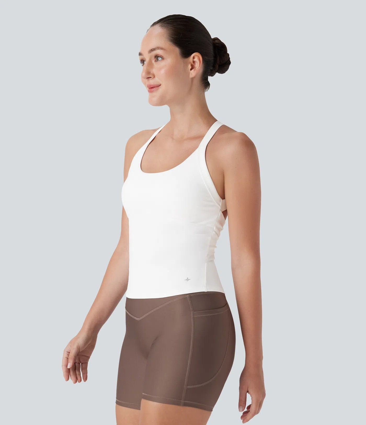 Plush Twist Back Tank