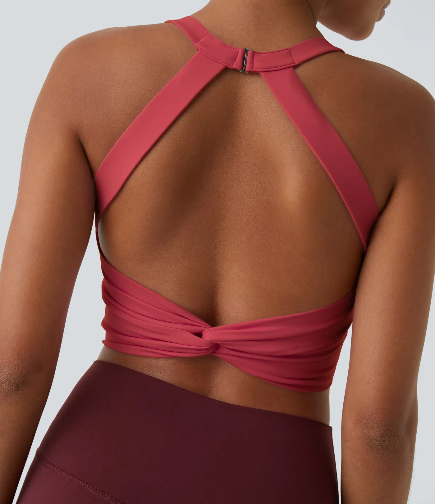 Softlyzero Plush Twist Crop Tank