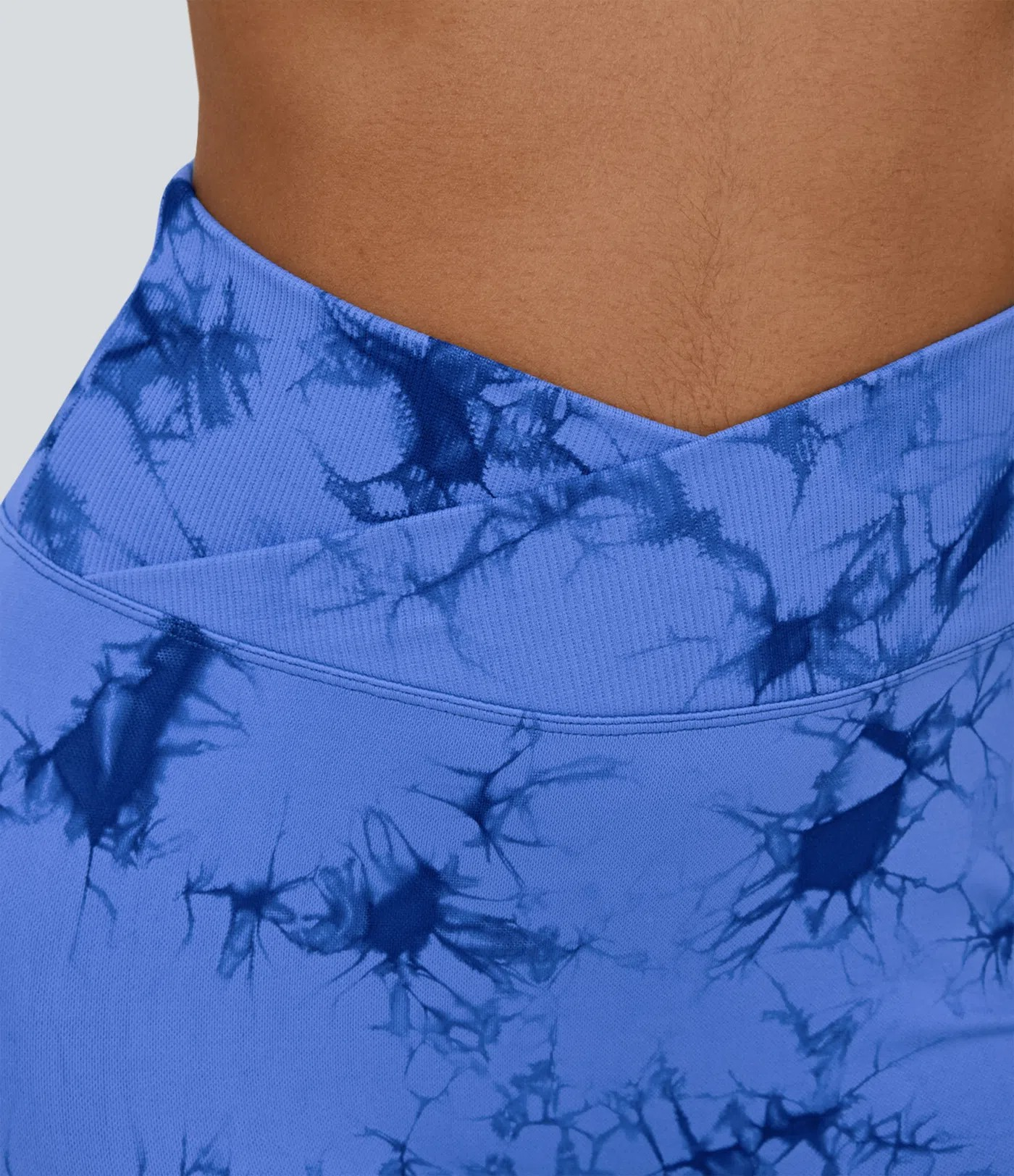 Crossover Scrunch Yoga Leggings