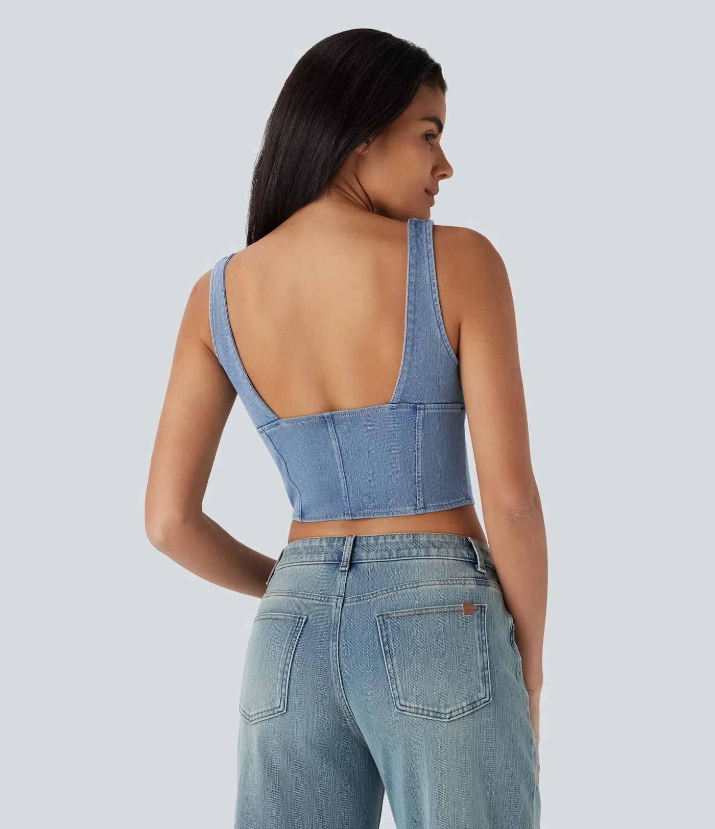 Backless Corset Tank