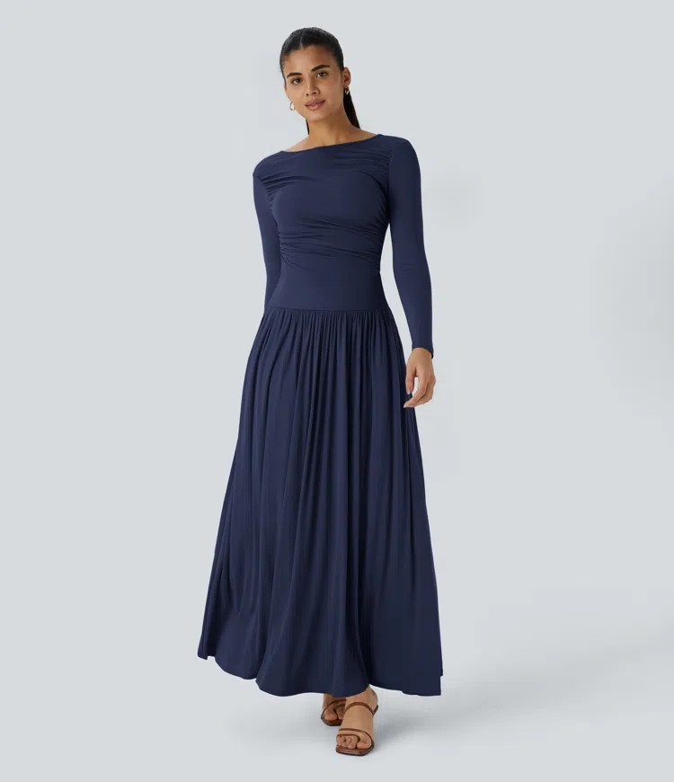 Rib breeze maxi dress