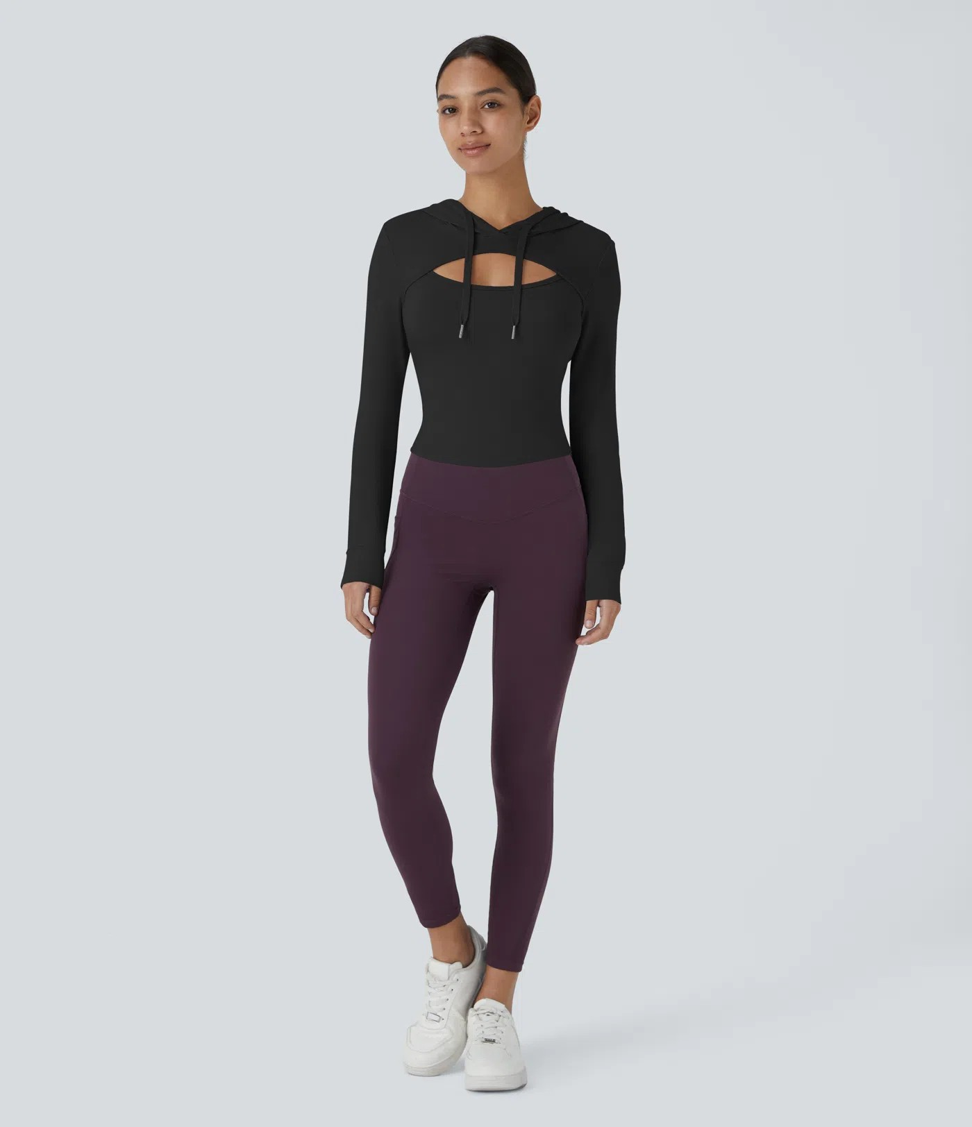 Cutout Hoodie sweatshirt